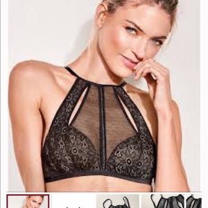 Victoria’s Secret High Neck Lace Bralette